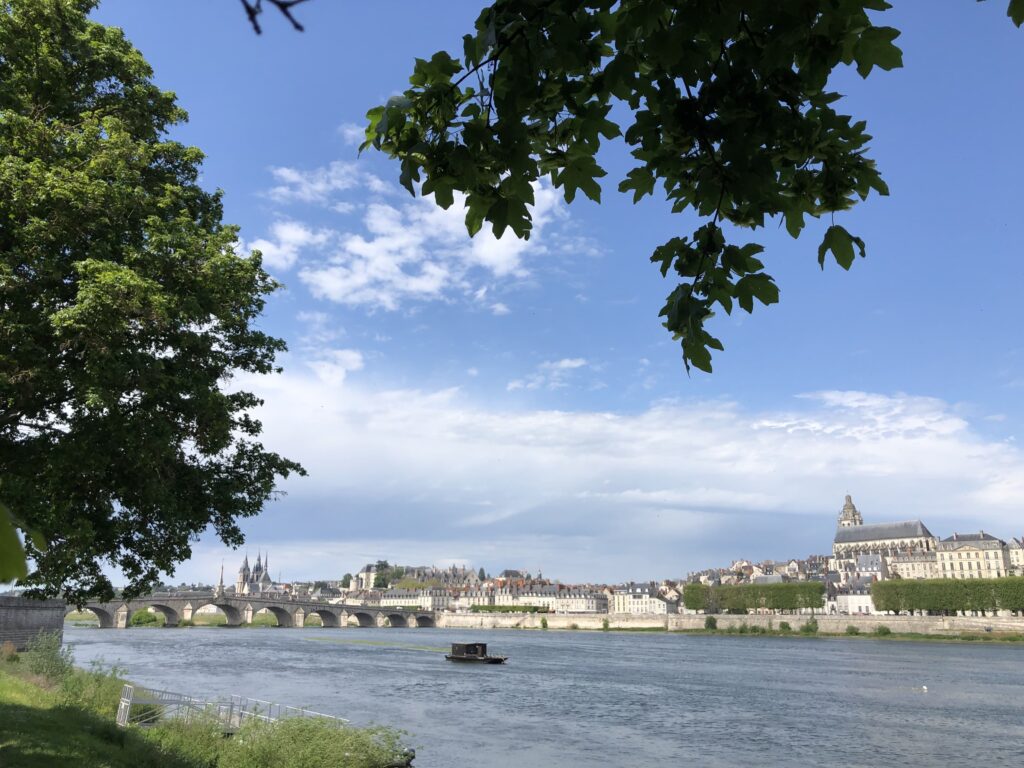 Loire, zicht op Blois